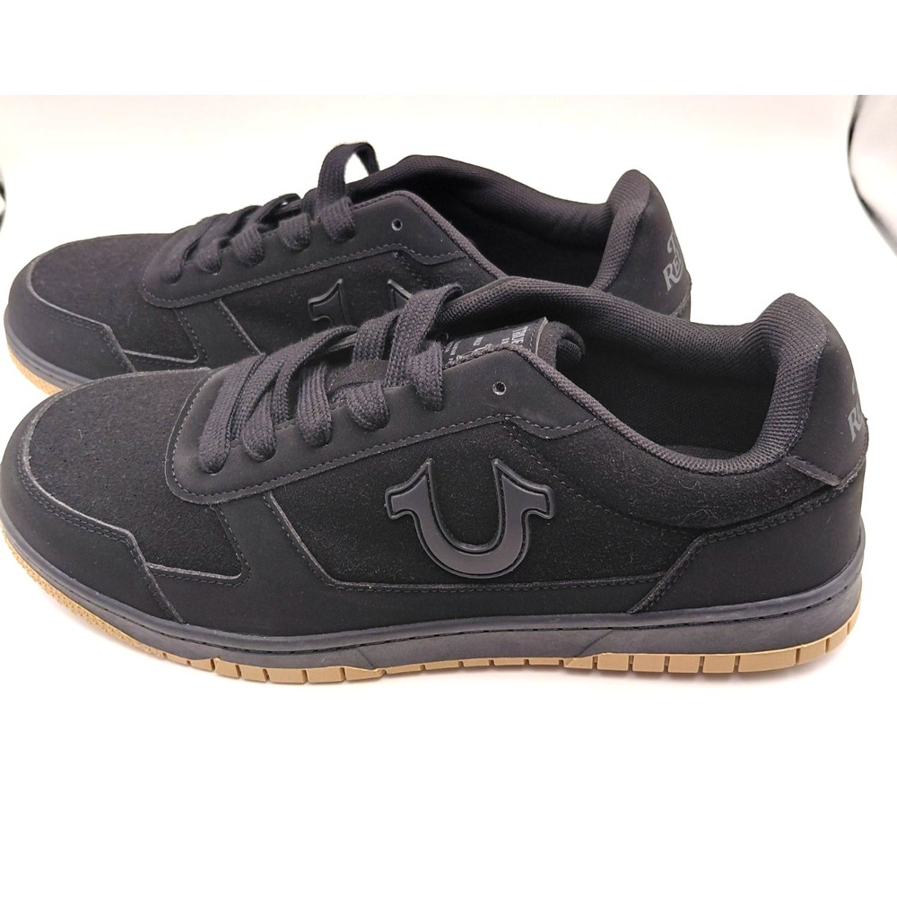 True Religion Men's Sneaker Black 10 M